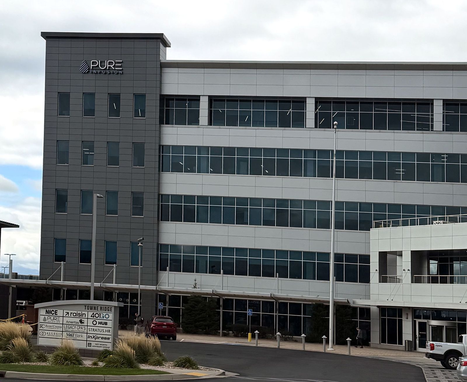 Pure Infusion headquarters at Towne Ridge in Sandy, Utah